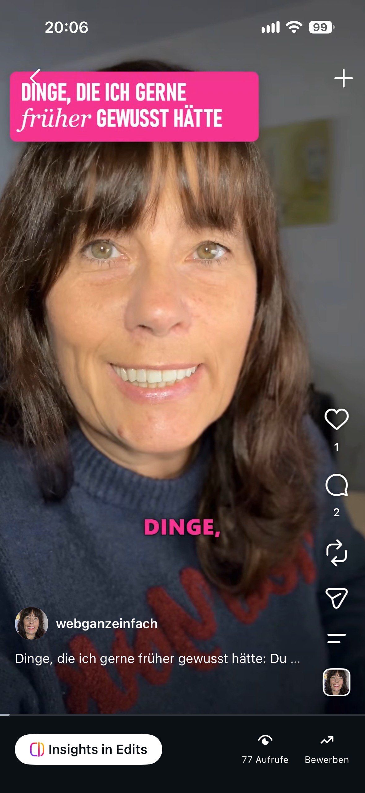 Social Media Tipp: Dinge die ich früher gewusst hätte